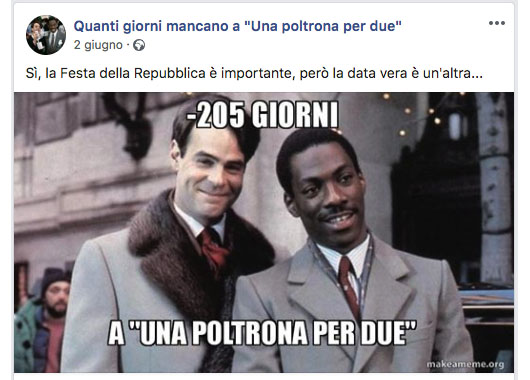 una poltrona per due