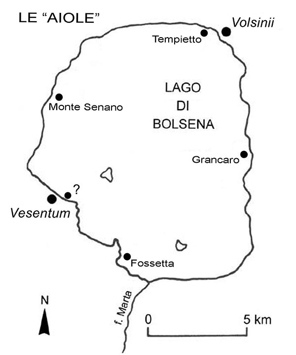 aiole lago di bolsena