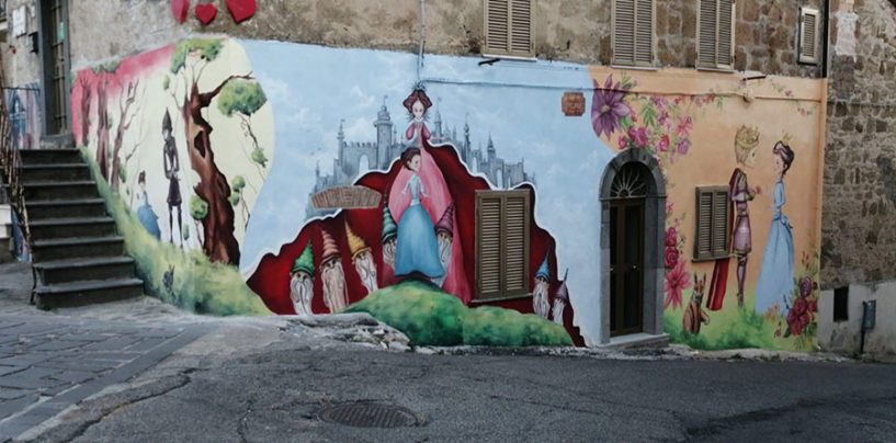 Sant’Angelo il Paese delle Fiabe, i nuovi murales del 2020