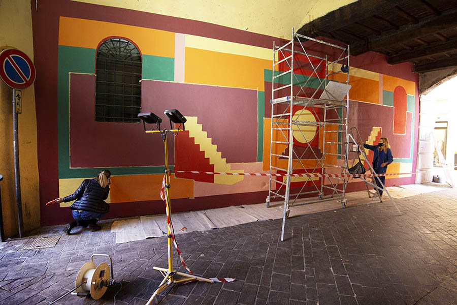 caroline derveaux murales terni gemellarte