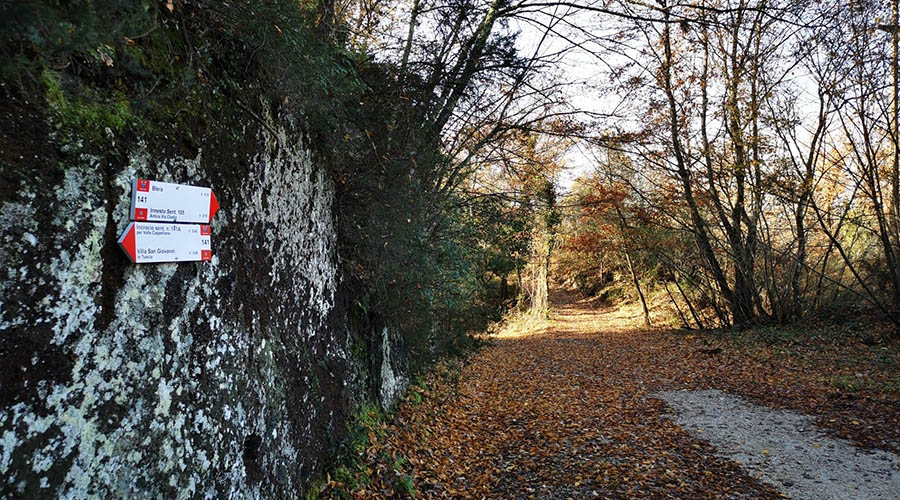 sentieri cai villa san giovanni in tuscia