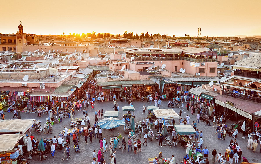 Marrakech, la fascinazione del caos