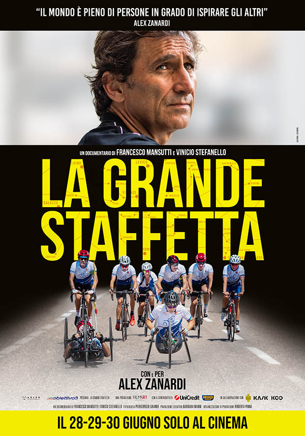 la grande staffetta handbike atleti paralimpici