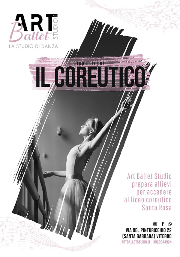 art ballet studio liceo coreutico danza