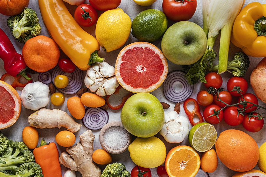 sistema immunitario alimentazione frutta verdura