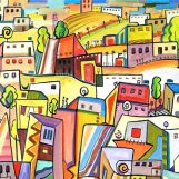 Le città di Iara Abreu in una mostra online