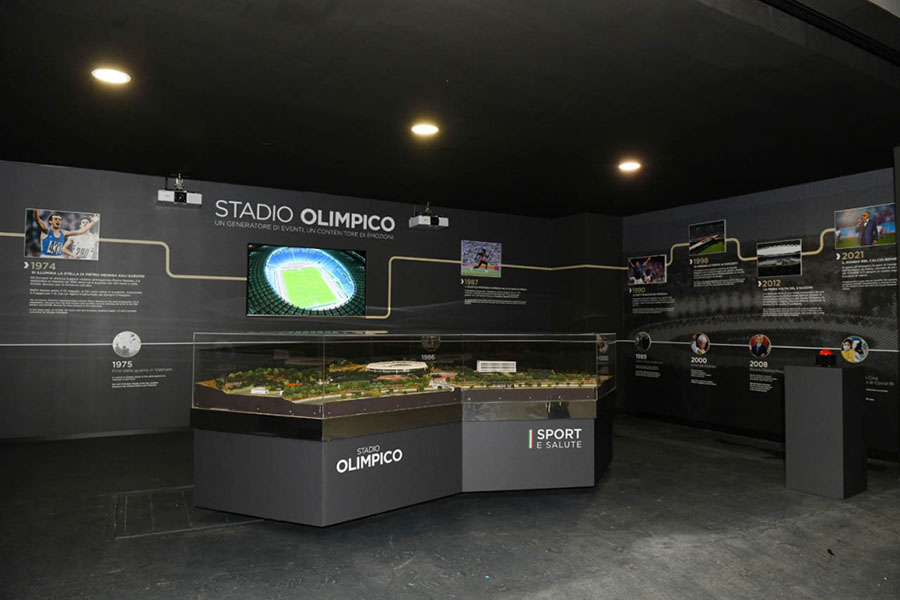 tour dello stadio olimpico