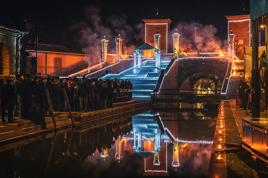natale sull'acqua 2022 comacchio