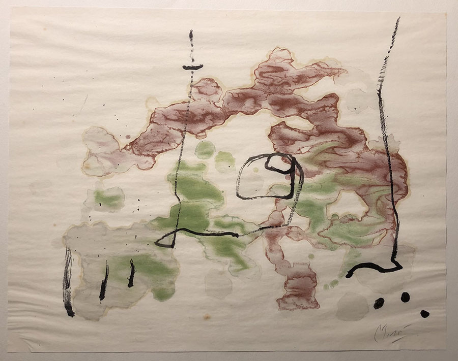 acquerelli di Joan Miró