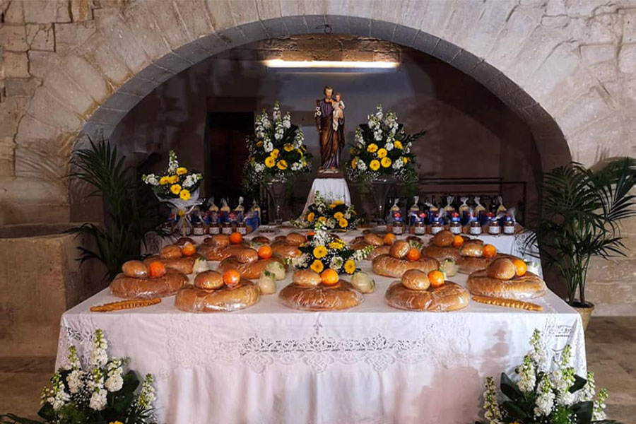 tavole di san giuseppe giurdignano