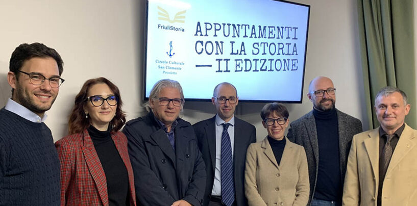 Appuntamenti con la storia 2023-2024, incontri in Friuli