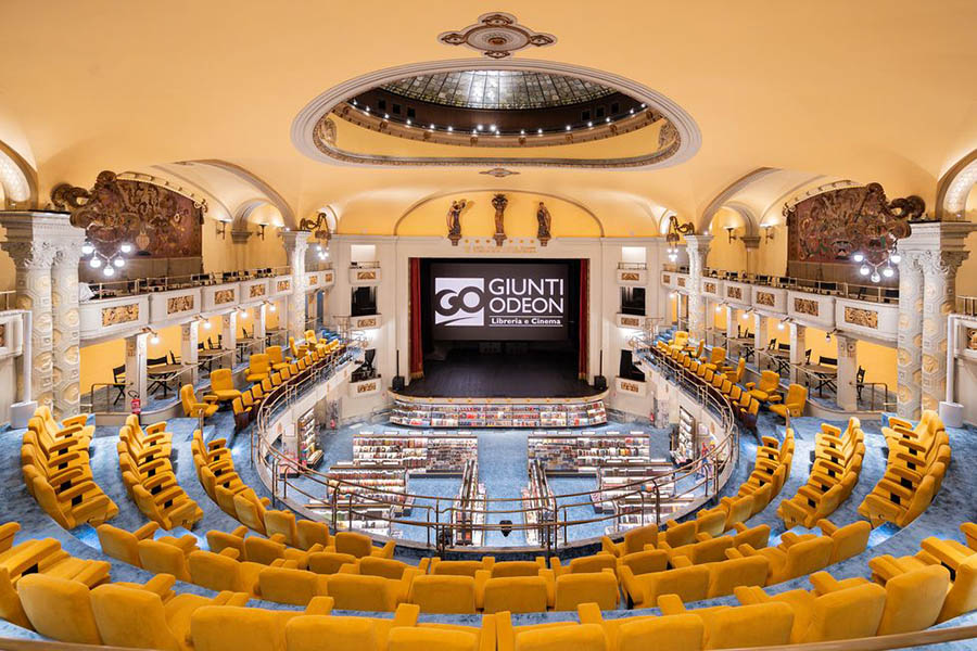 giunti odeon cinema libreria firenze