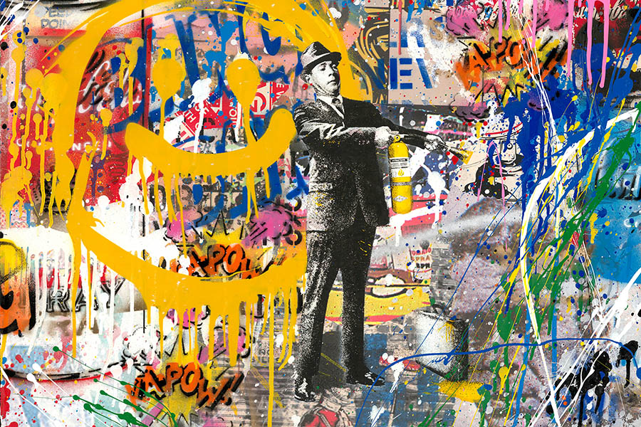 urban & pop world mr brainwash