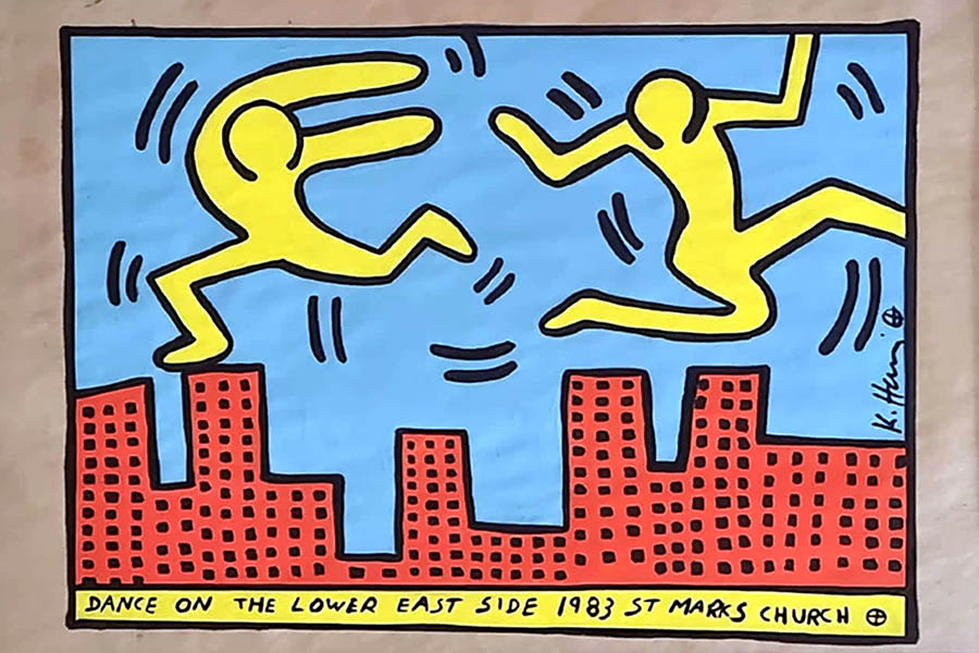 haring banksy